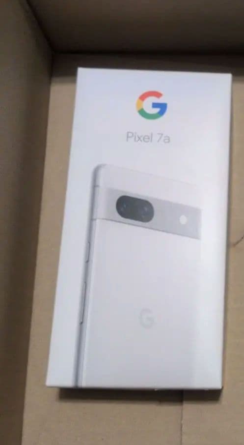 Google Pixel 7a ホワイト 本体 充電器付き
