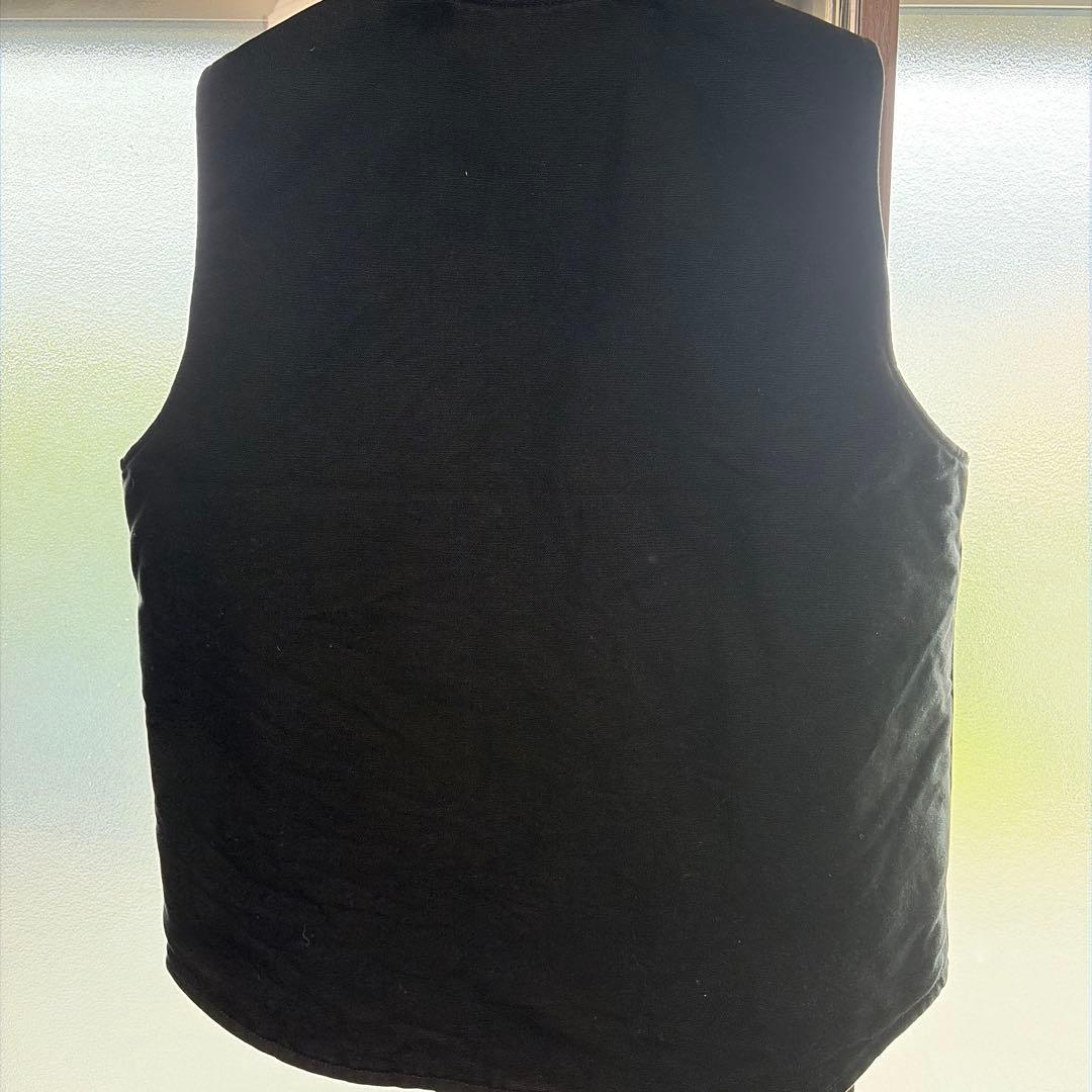 carhatt ダックベスト　ブラック　Lサイズ