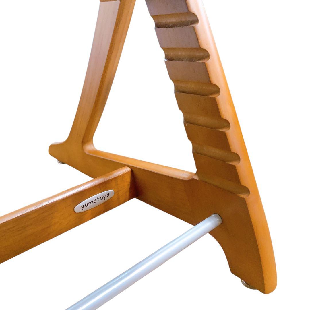 大和屋 すくすくチェア スリム プラス セーフティベルト付き 木製ハイチェア