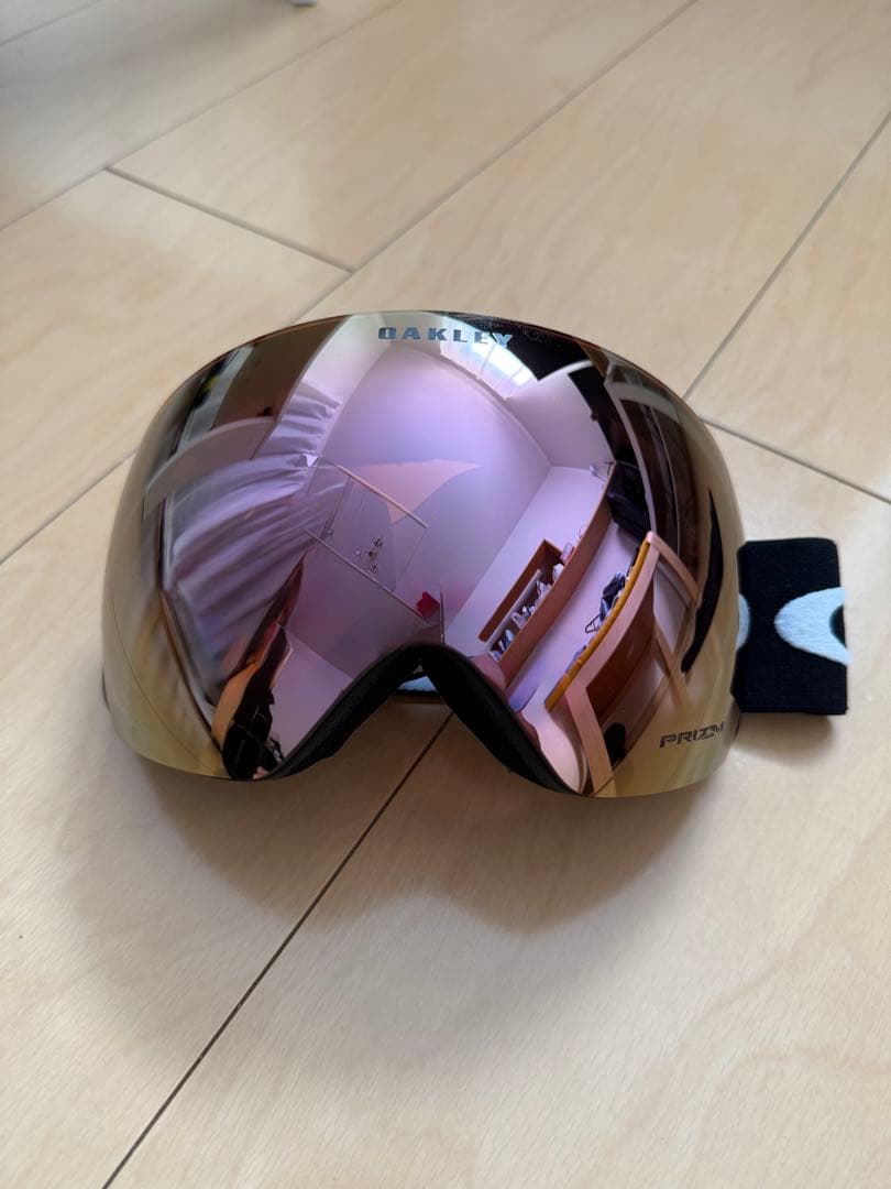 なっちゃん　オークリ　スノーゴーグル　FlightDeck