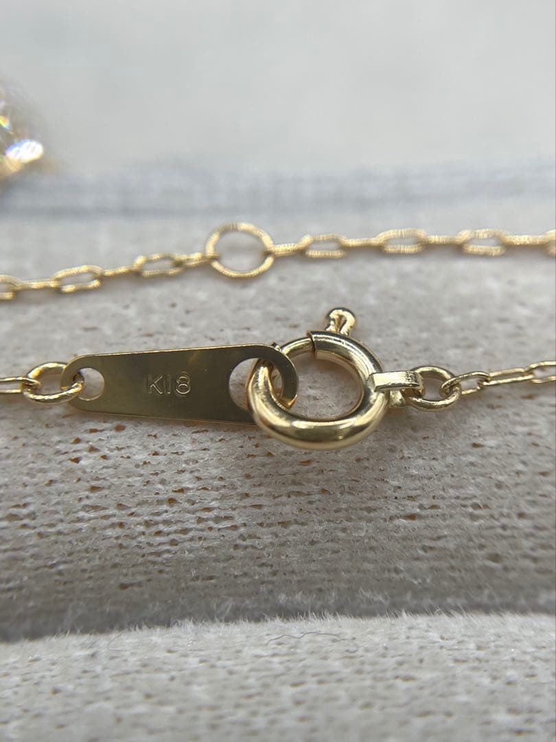 専用JA40★高級 ダイヤモンド0.538ct K18 ネックレス