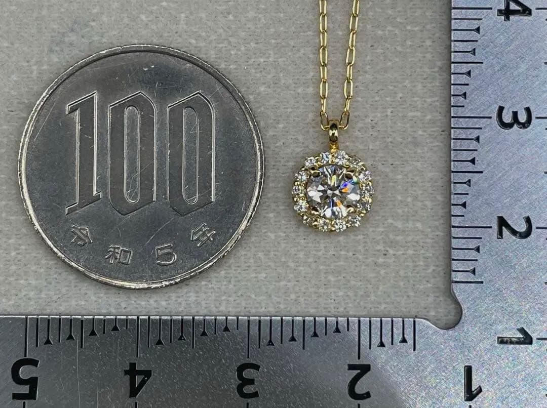 専用JA40★高級 ダイヤモンド0.538ct K18 ネックレス