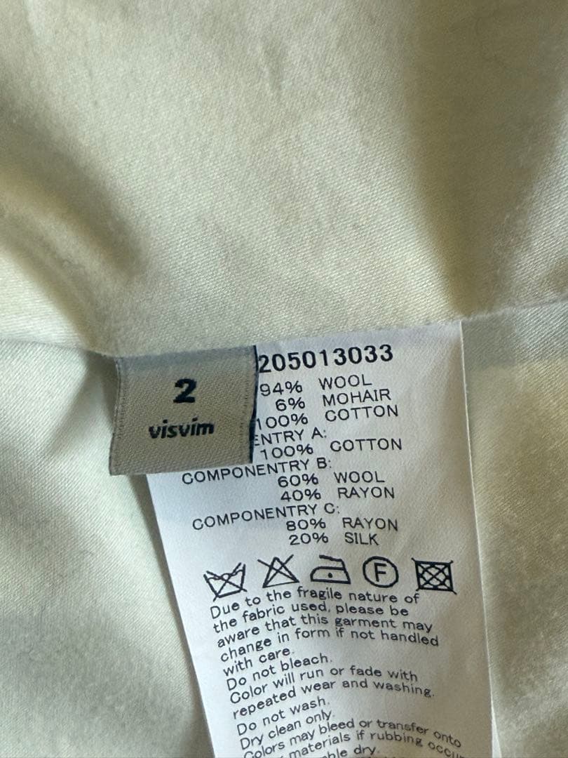 visvim AIRMAN BLAZER WOOL STRIPE ビズビムFBT