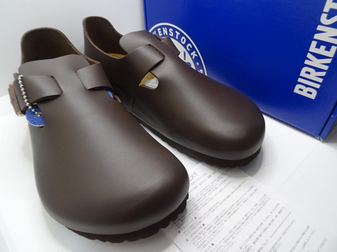 わ*ー様 新品★ビルケンシュトックロンドン濃茶サイズ40 26.0cm
