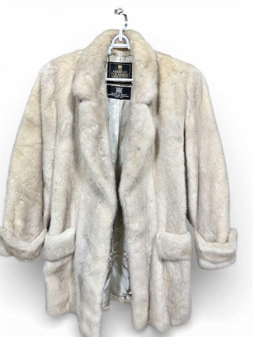 アメリカンフォーアワード ★★★★★ ミンク 毛皮コート レディース
