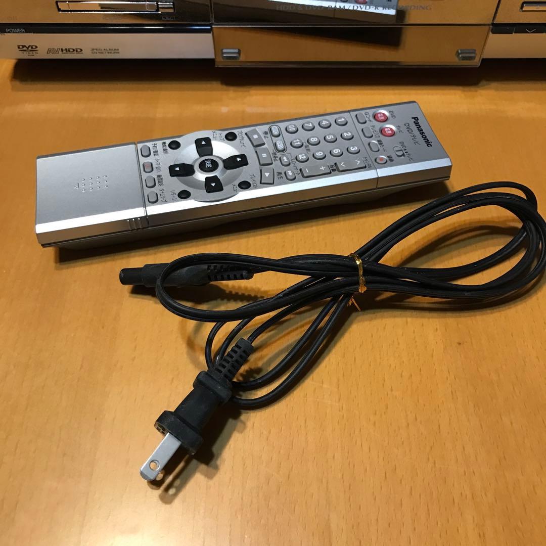 値下げ　Panasonic DMR-HS2-S 説明書　リモコン　あり匿名配送