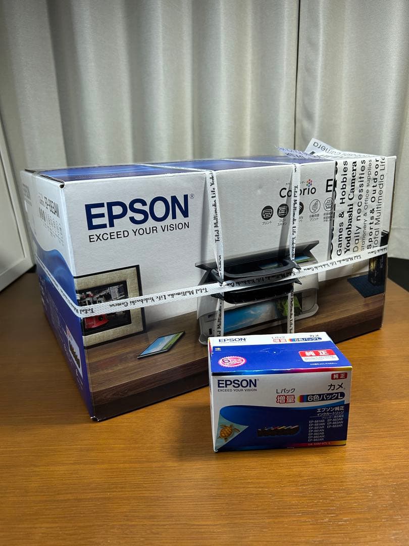 新品未開封 EPSON Colorio ホワイト EP-883AW