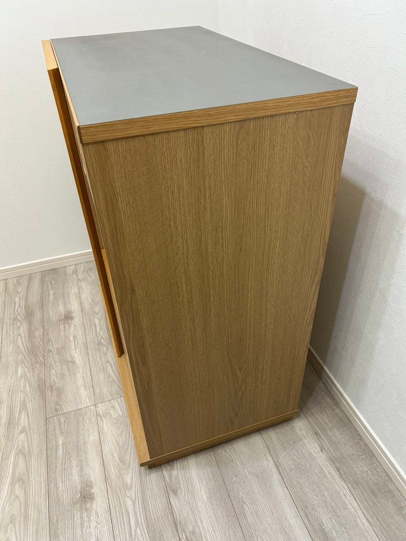 【Mさま専用】unico SOLK キッチンカウンターW800