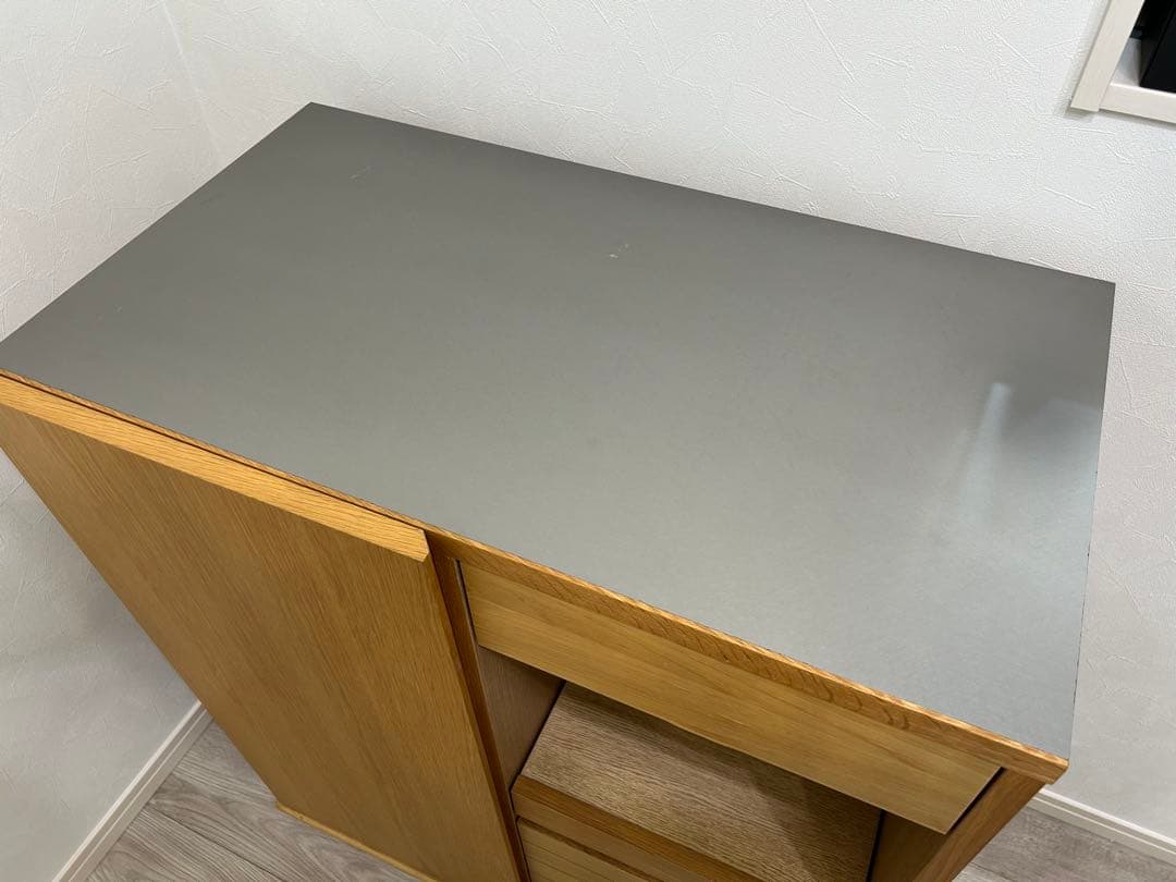 【Mさま専用】unico SOLK キッチンカウンターW800