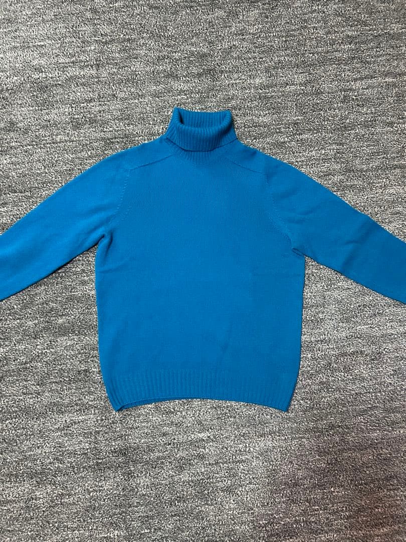 グランサッソ　タートルネックニット48