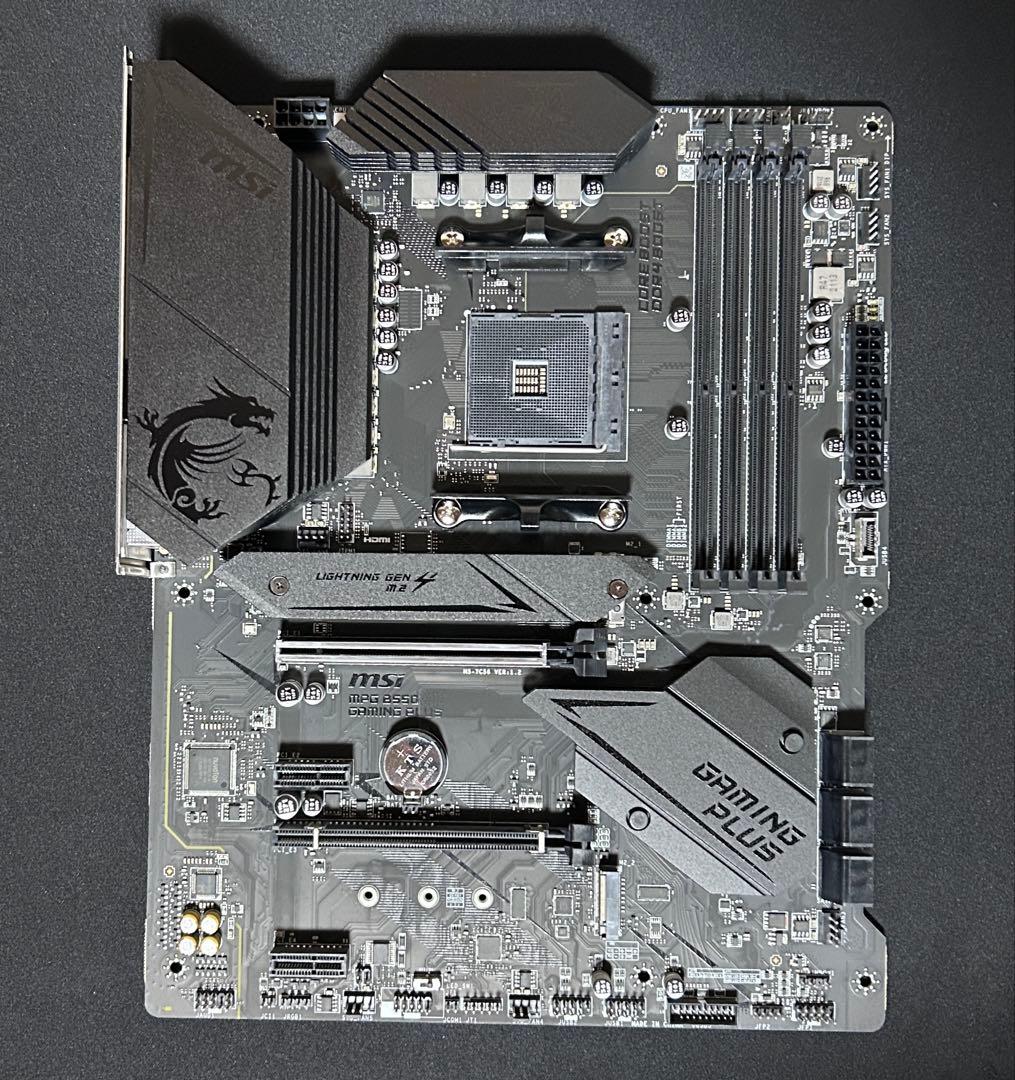 MSI B550 GAMING PLUS マザーボード