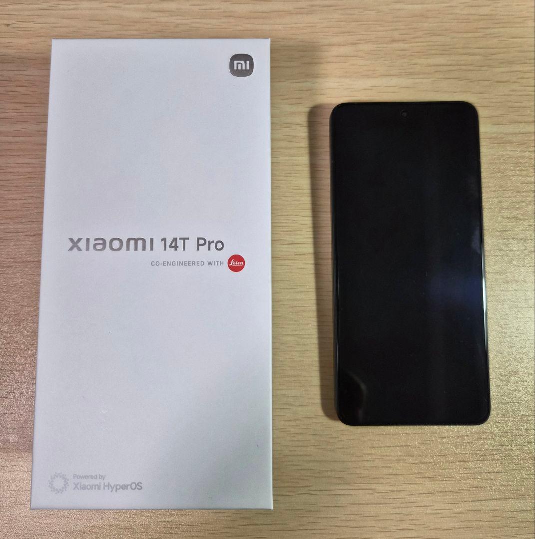 【極美品】Xiaomi 14T Pro ブラック 512GB