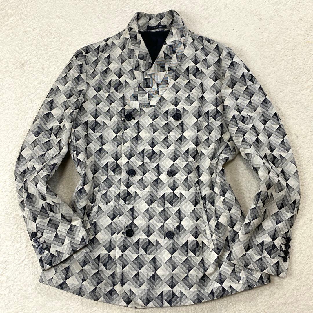 【希少XL・約15万円】完売品 エンポリオアルマーニダブルジャケット イタリア製