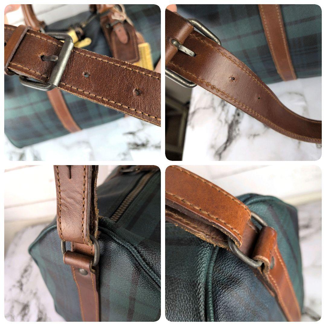 【美品】ポロラルフローレン☆2WAY　鍵　ブラシ　チャーム　完備　ボストンバッグ