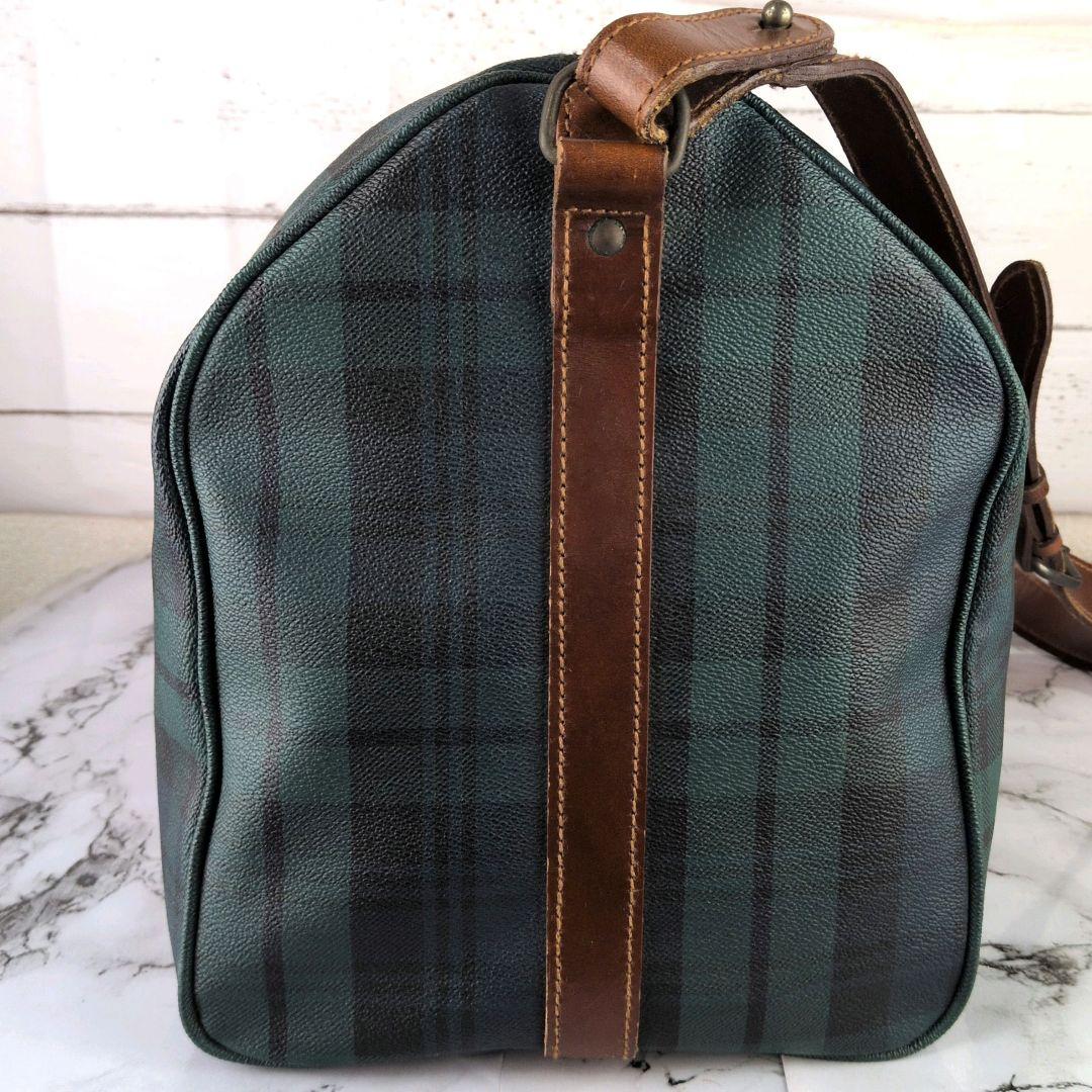 【美品】ポロラルフローレン☆2WAY　鍵　ブラシ　チャーム　完備　ボストンバッグ