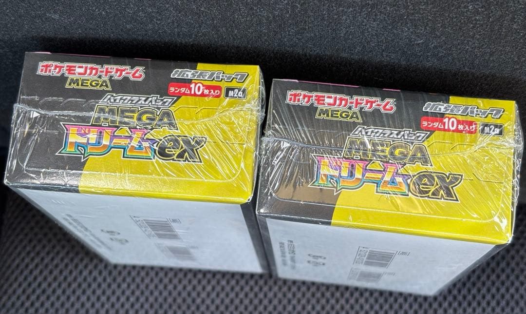 シュリンク付き ポケモンカード MEGAドリームex 2BOX