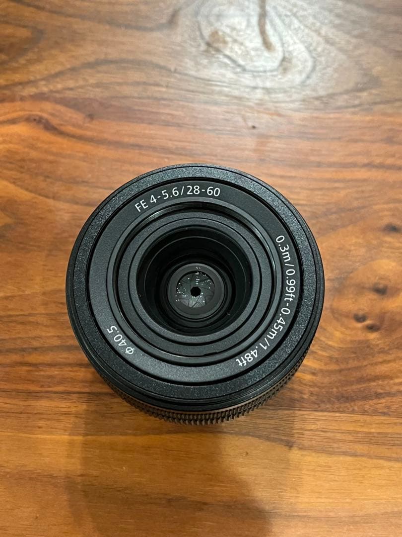 Sony FE 4-5.6/28-60 ズームレンズ