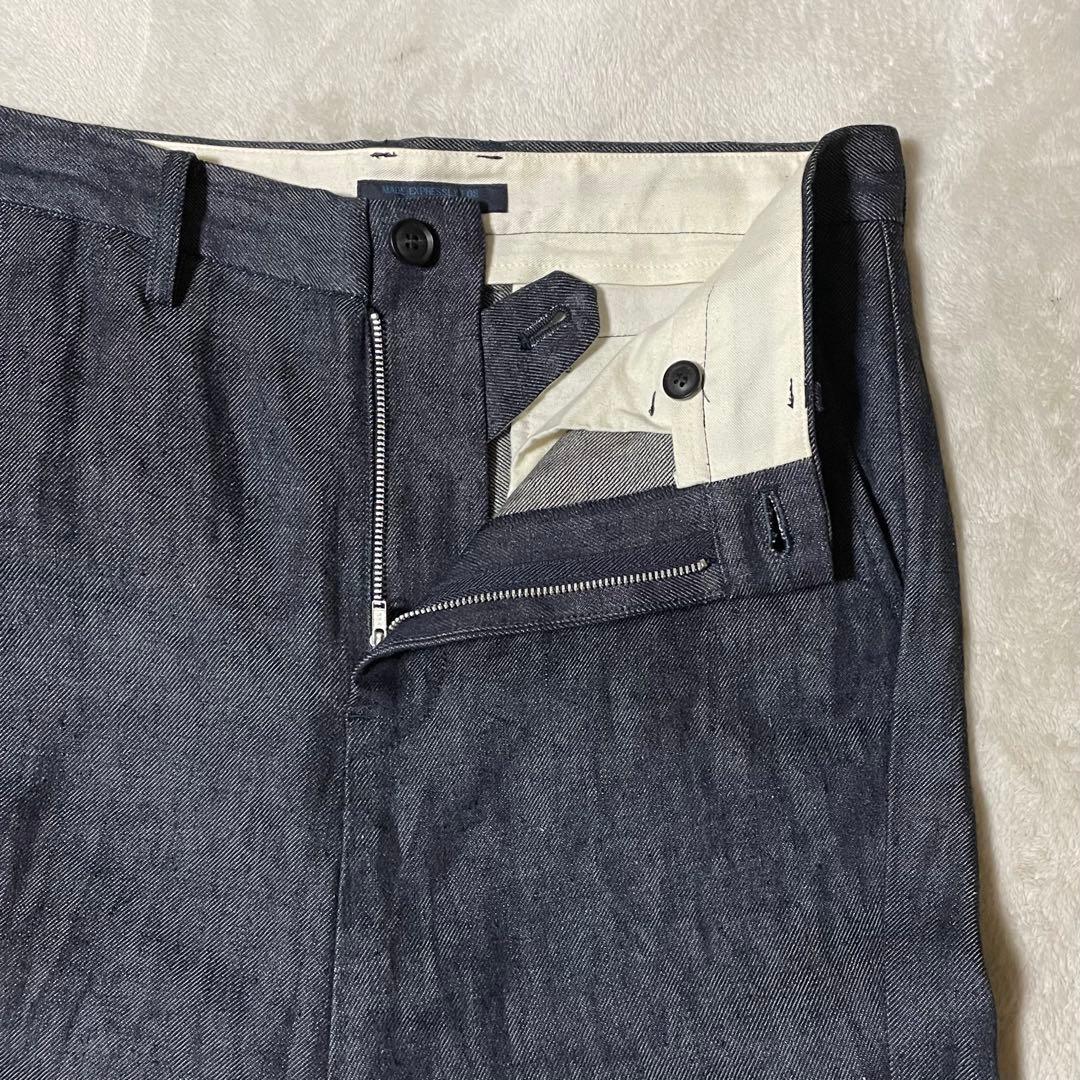 ヨウジヤマモトREGULATION デニムサルエルパンツSz1 美品 麻100%