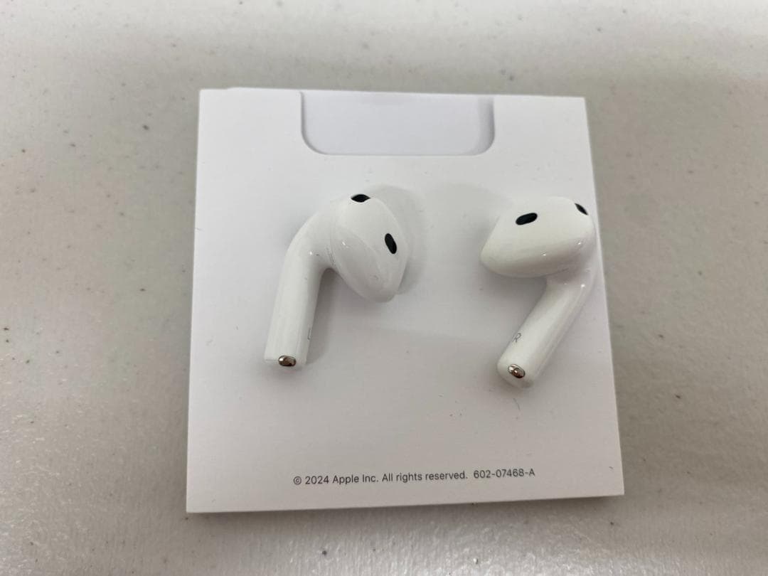 AirPods（第4世代）アクティブノイズキャンセリング搭載 アップル イヤホン