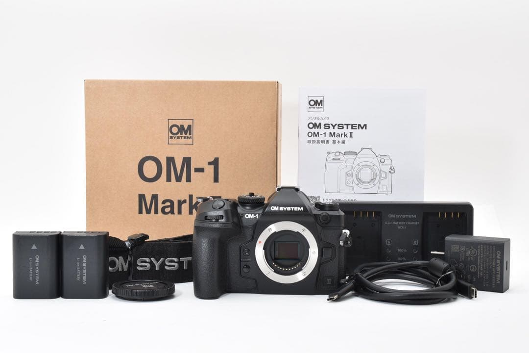 OLYMPUS OM SYSTEM OM-1 Mark II 本体と付属品