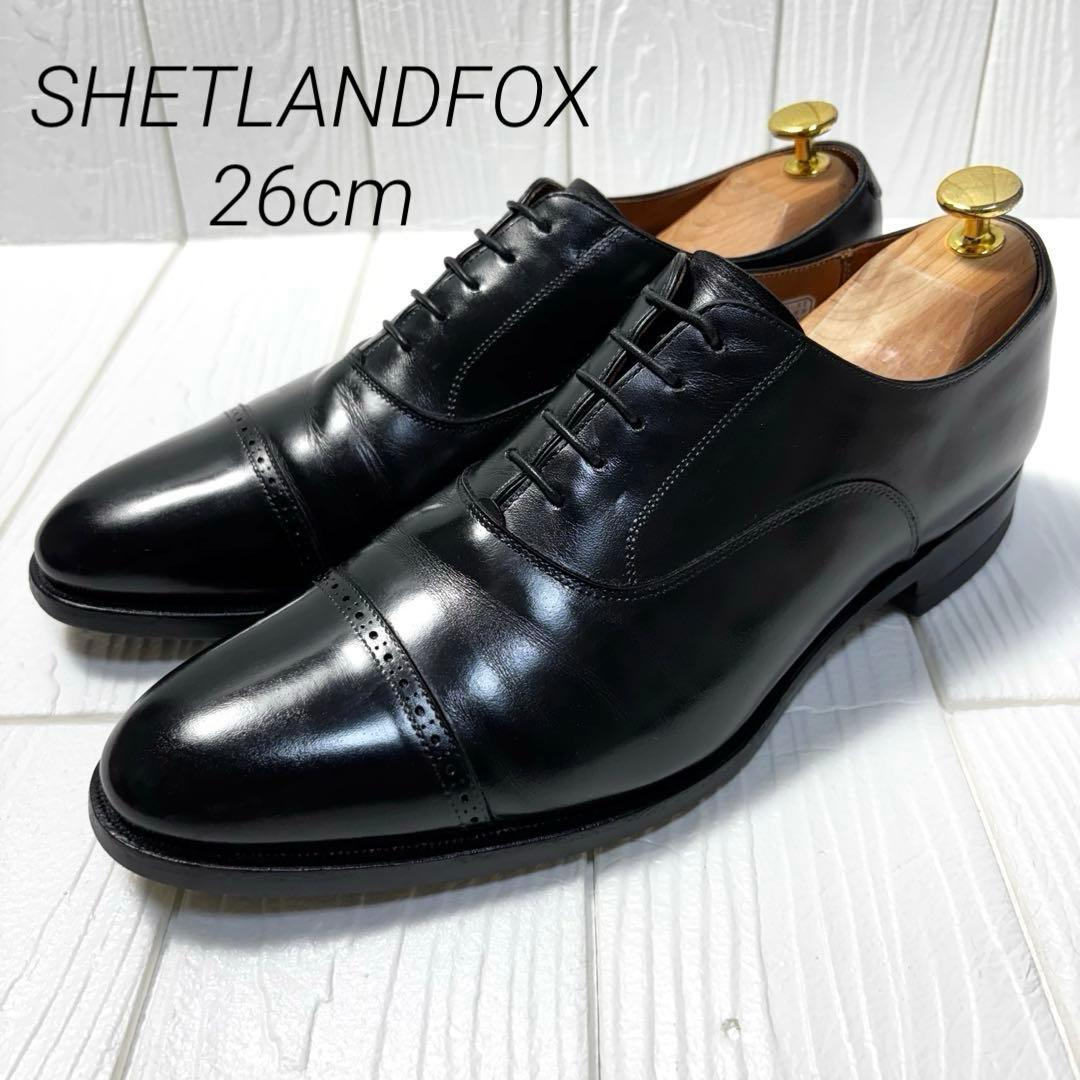 SHETLANDFOX シェットランドフォックス　ストレートチップ 8 26cm