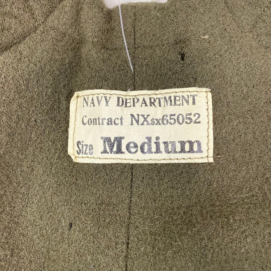 40s ビンテージ US NAVY デッキパンツ N-1 米軍実物 M