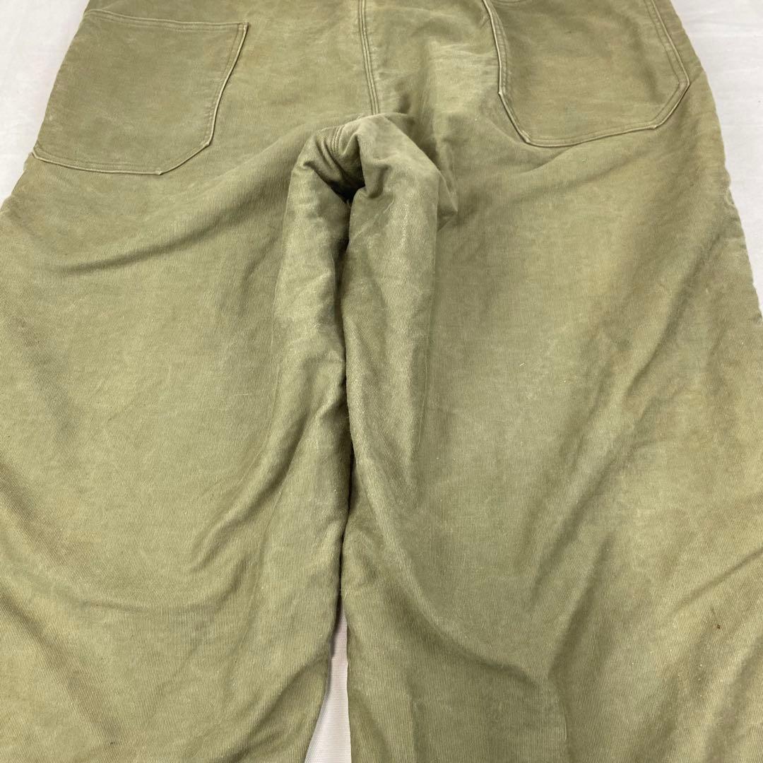 40s ビンテージ US NAVY デッキパンツ N-1 米軍実物 M