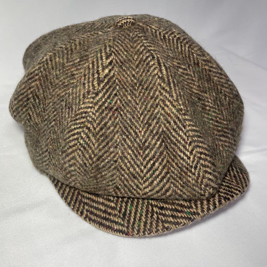 RRL Double RL ツイード キャスケット ヘリンボーン 帽子