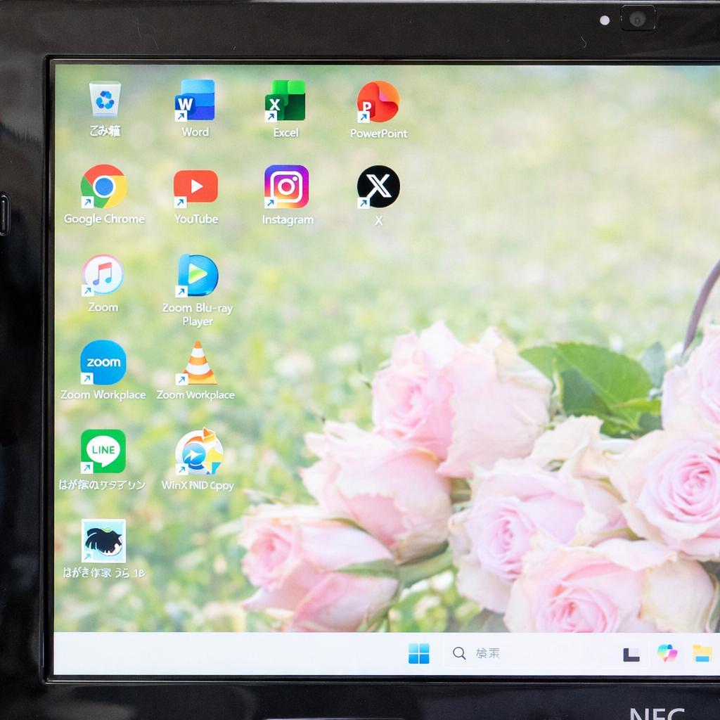 爆速SSD480GB✨NECノートパソコン Win11 カメラ付き ブルーレイ❣️