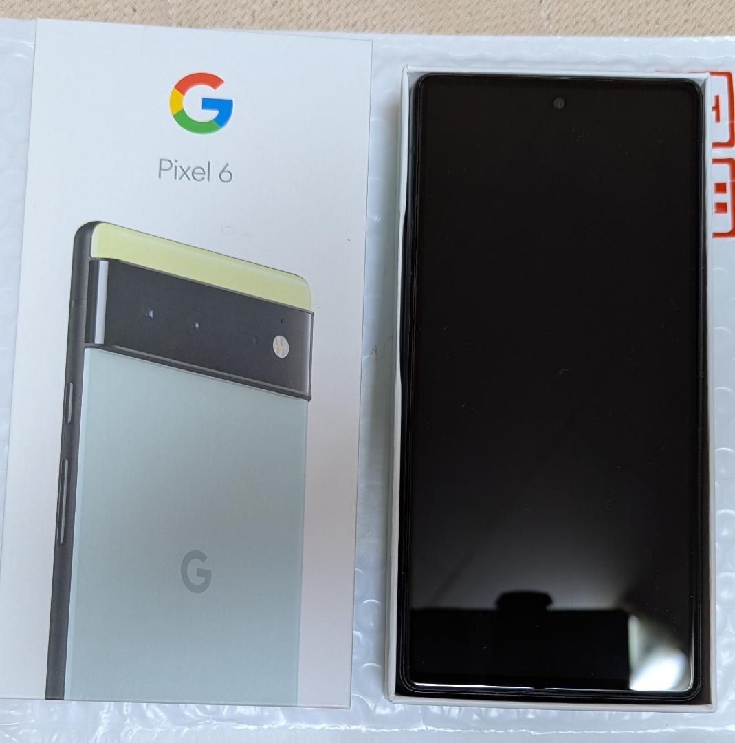 美品 Pixel 6 8GB(＋8GB=16GB)/128GB 位置偽装