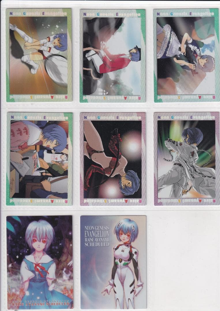 エヴァンゲリオン　綾波育成計画　フルコンプ　プロモカード２枚　キラカード８枚付き