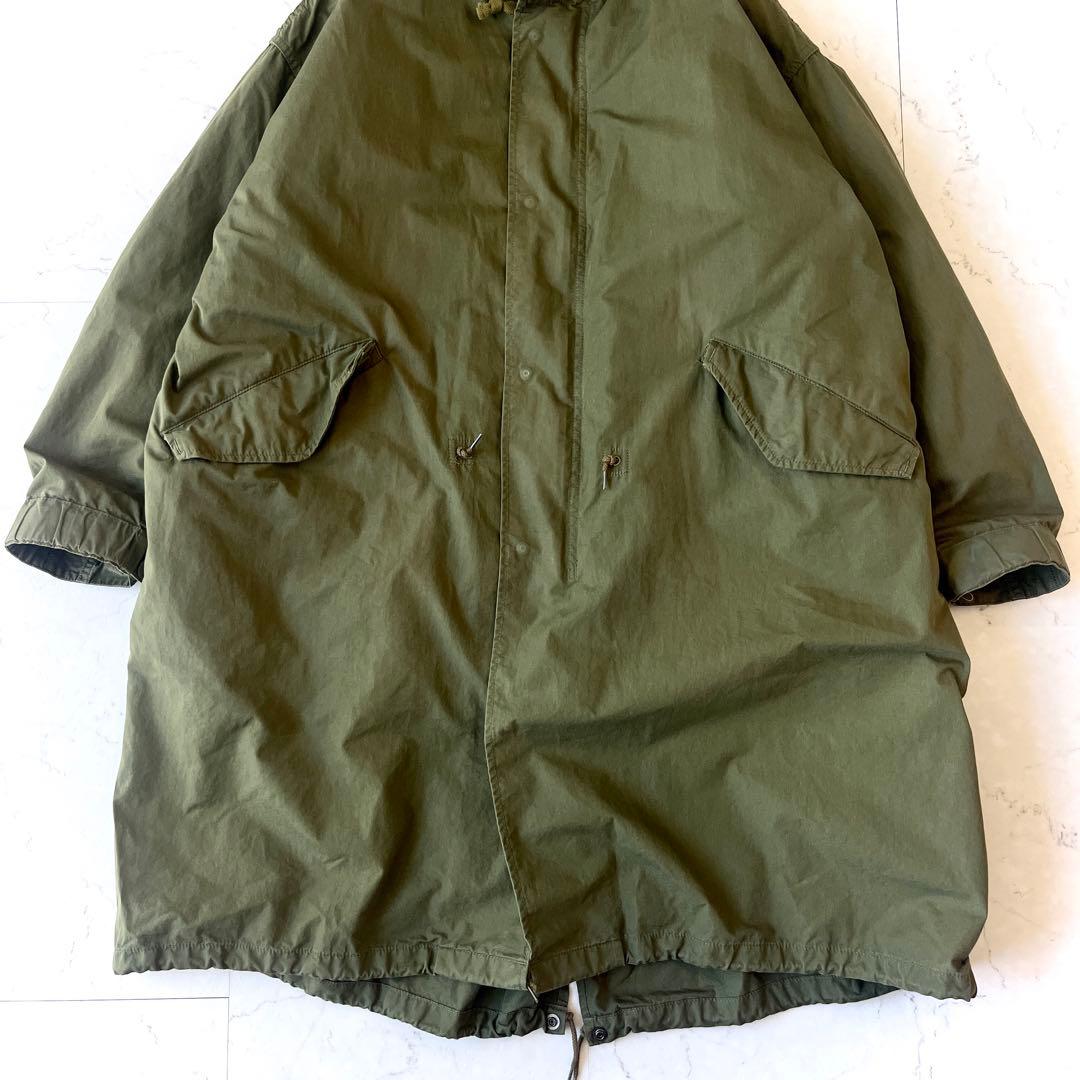AP Studio アパルトモン系列 日本製 ライナー付き モッズコート カーキ
