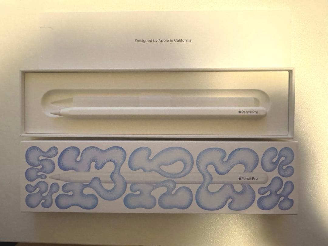 Apple Pencil Pro（ほぼ新品）最新モデル／付属品完備