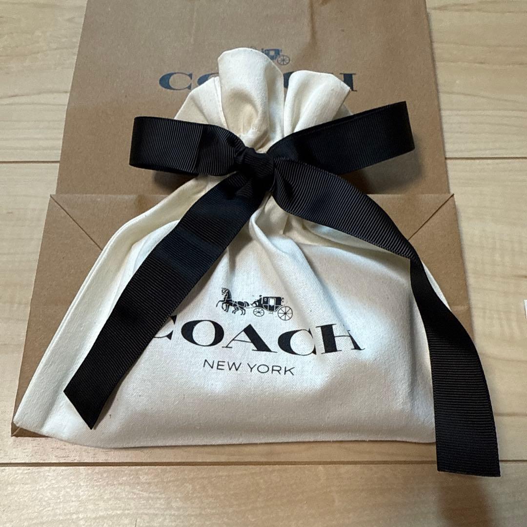 【COACH 新品】コーチビジネス カード ケース◯名刺入れ◯レザー◯トープ◯