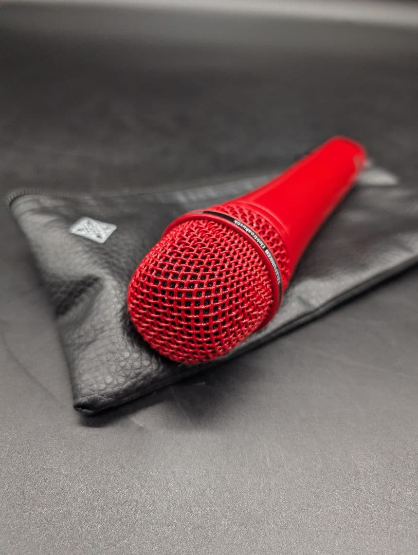 【美品・動作良好】TELEFUNKEN M80 ダイナミックマイク レッド