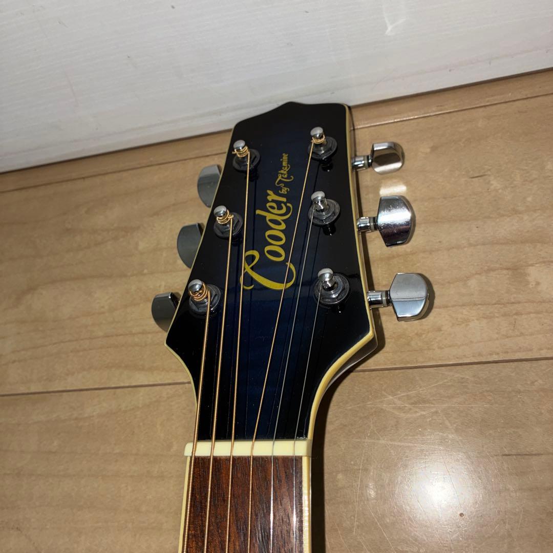 弦交換済み　希少！coder by takamineピックアップ搭載エレアコ