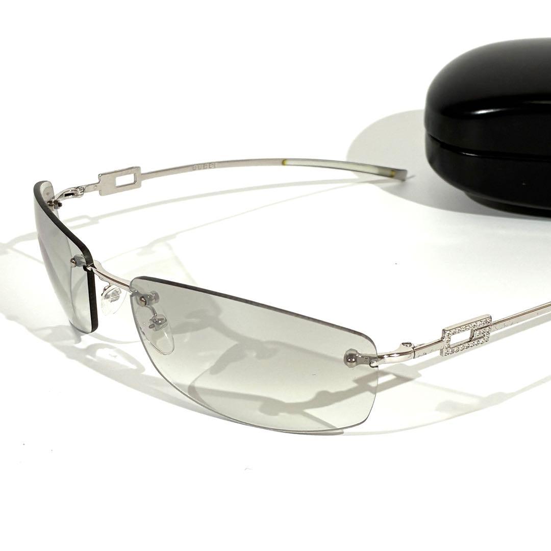 美品★ GUCCI archive sunglasses rimless
