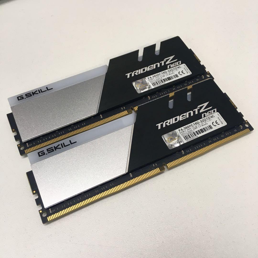 G.SKILL TRIDENTZ neo 16g×2 (32GB)