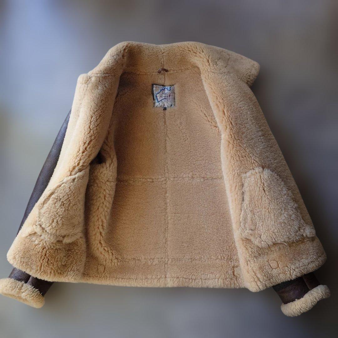 専用terra australis ムートン B3 ジャケット L