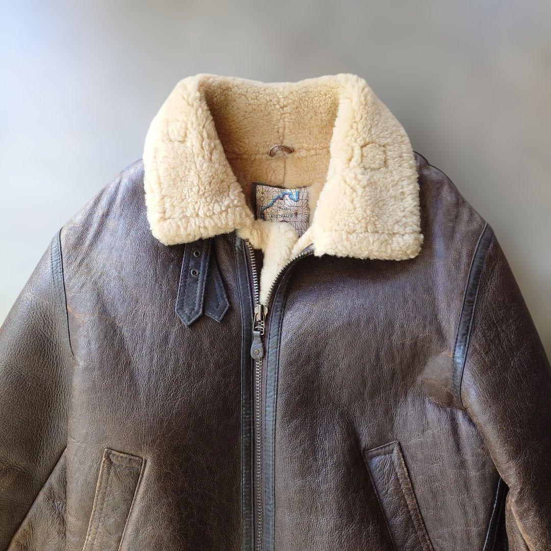 専用terra australis ムートン B3 ジャケット L