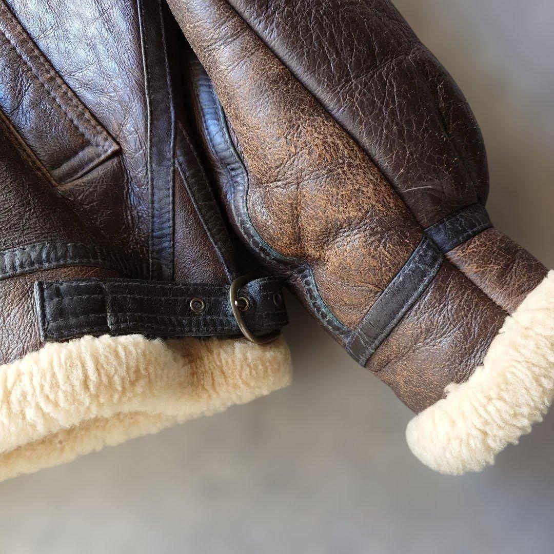 専用terra australis ムートン B3 ジャケット L