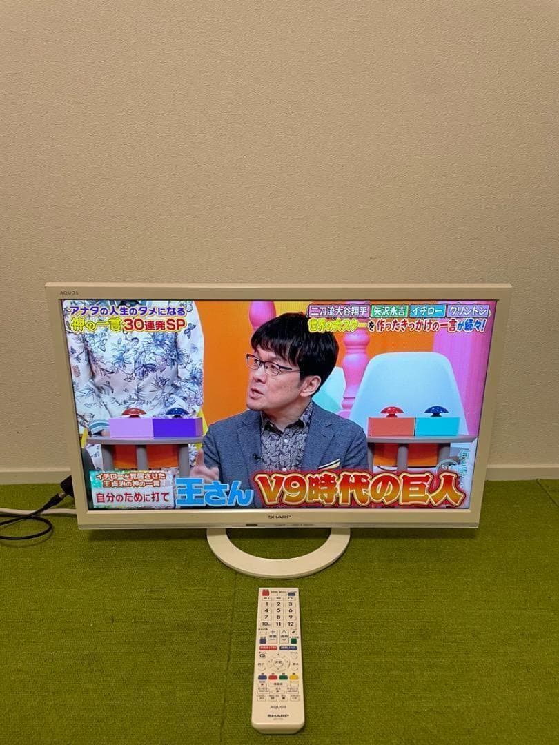 SHARP 液晶テレビ 24V型 LC-24K30 外付けHDD対応