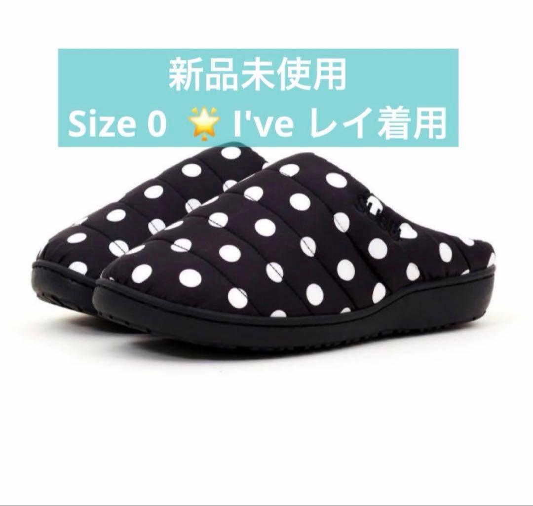SUBU ドット柄 スリッパ 22〜23.5cm サイズ0 I've レイ　⑥