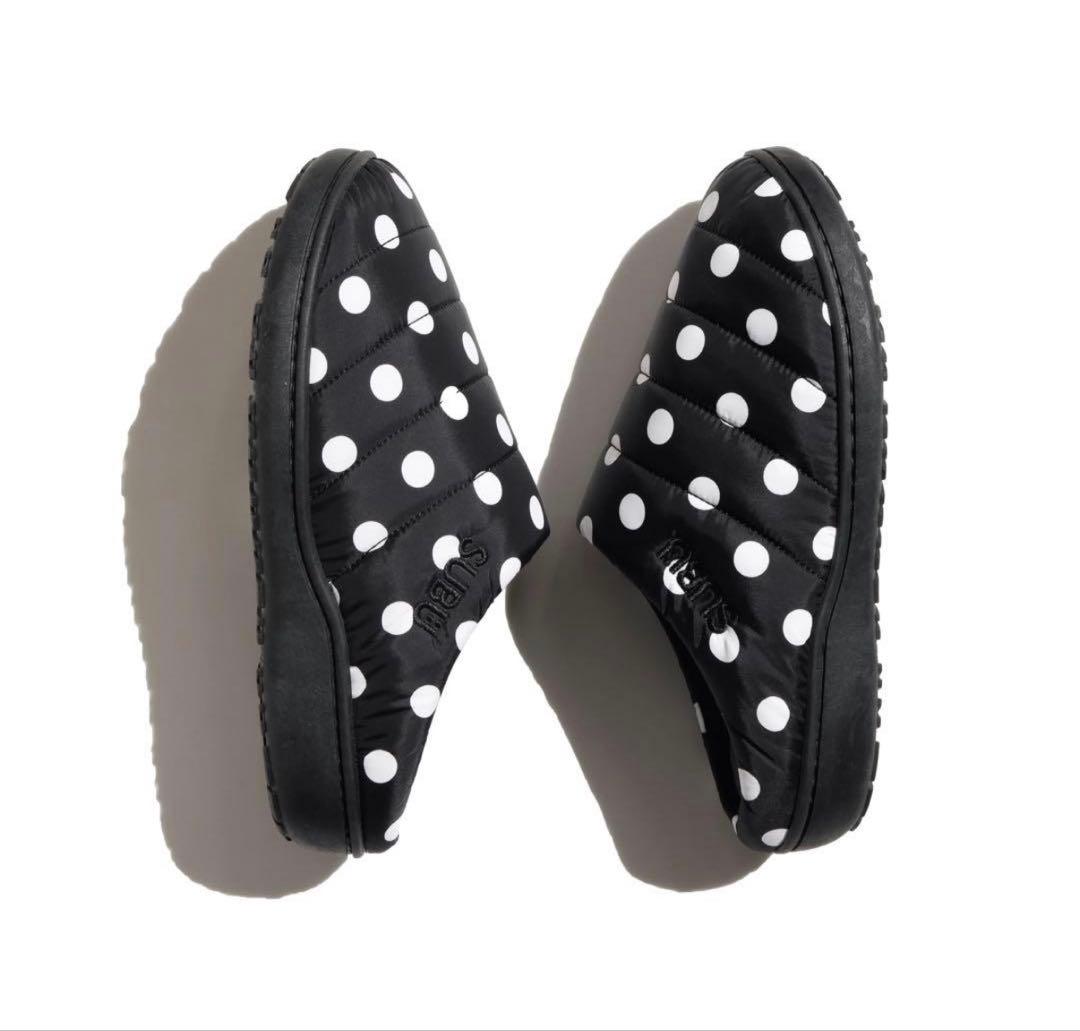 SUBU ドット柄 スリッパ 22〜23.5cm サイズ0 I've レイ　⑥