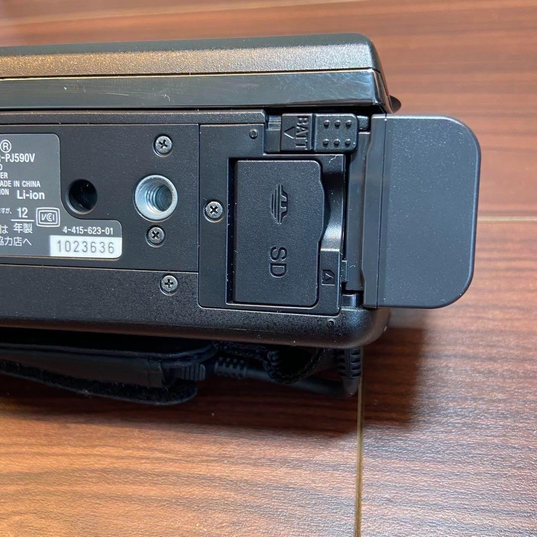 SONY HDR-PJ590V ビデオカメラ ほぼ新品 3829