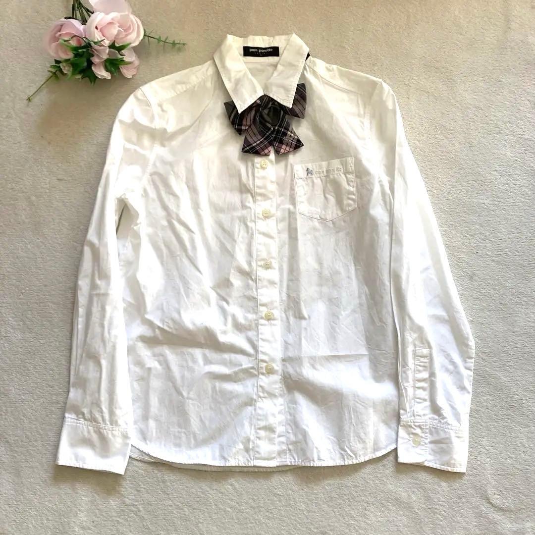 美品✨ ポンポネットL 160 卒服 受験 面接 6点セット　ベストもあり