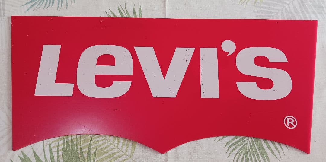 Levi's リーバイス　アクリル　看板　置物　ビンテージ　レア　非売品