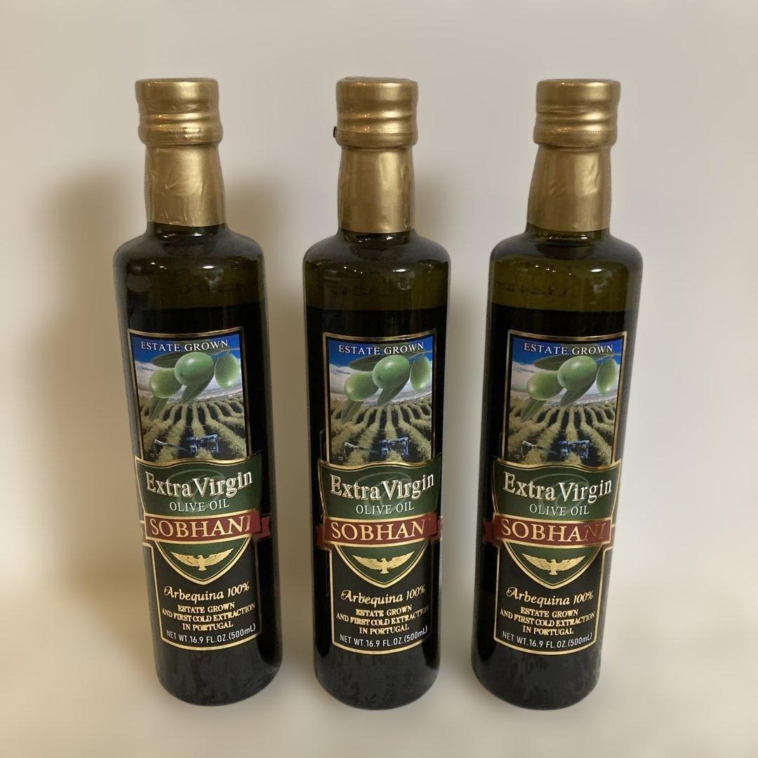 エクストラバージンオリーブオイル　ソバハニ　SOBHANI 3本セット