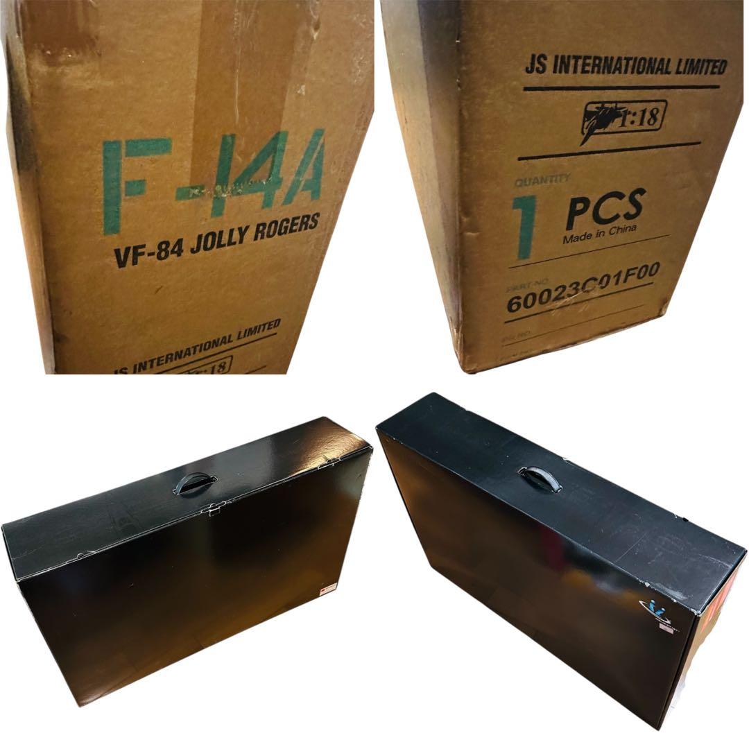 【新品保管品】1/18 F-14A トムキャット VF‑84 ジョリーロジャース