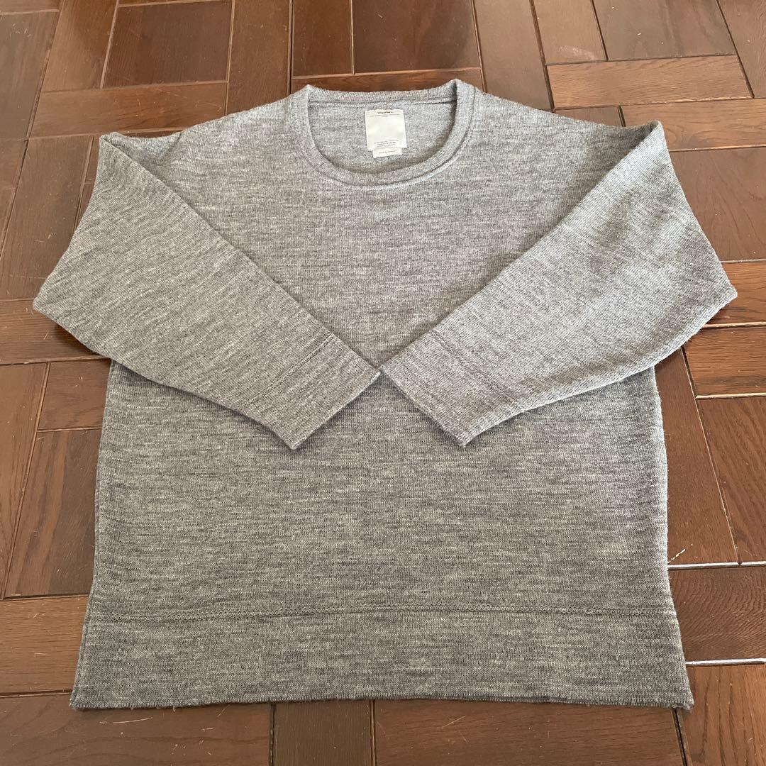 visvim グレー ニットセーター サイズ1